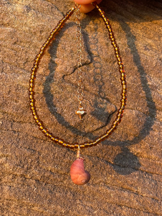 Sienna Perwinkle Anklet