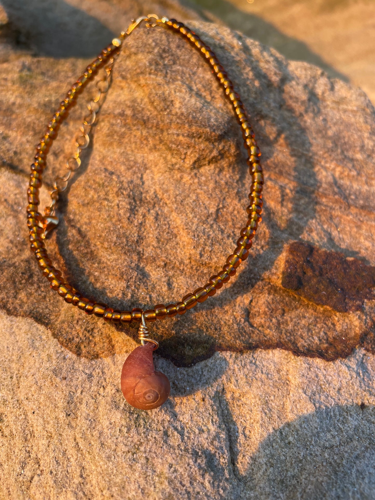 Sienna Perwinkle Anklet
