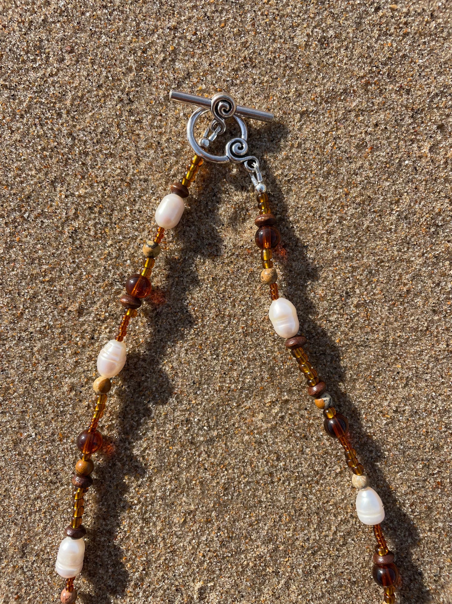 Pearly Earth Necklace