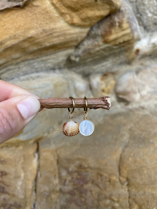 Pearly Cockle Charms