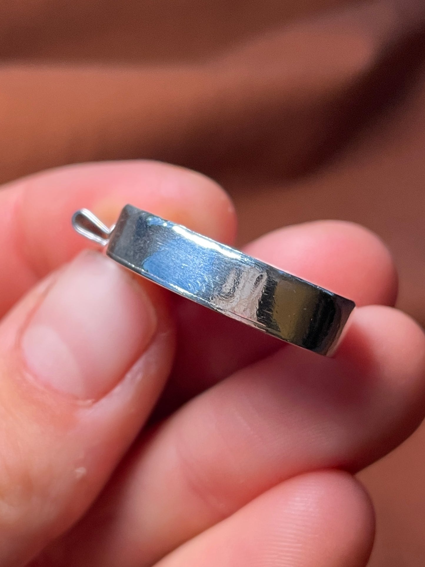 Oval Ammonite Pendant