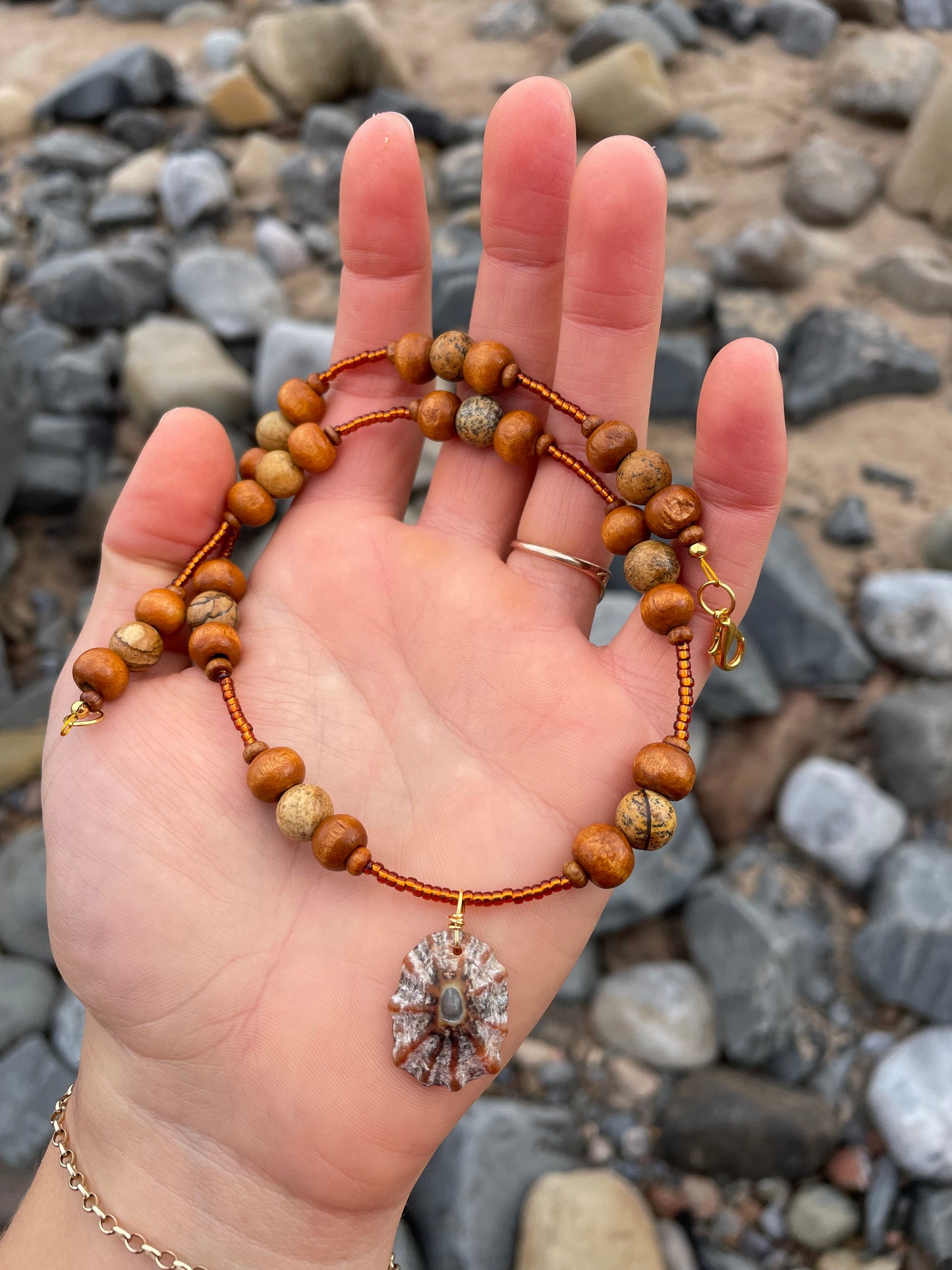 Namaste Limpet Necklace