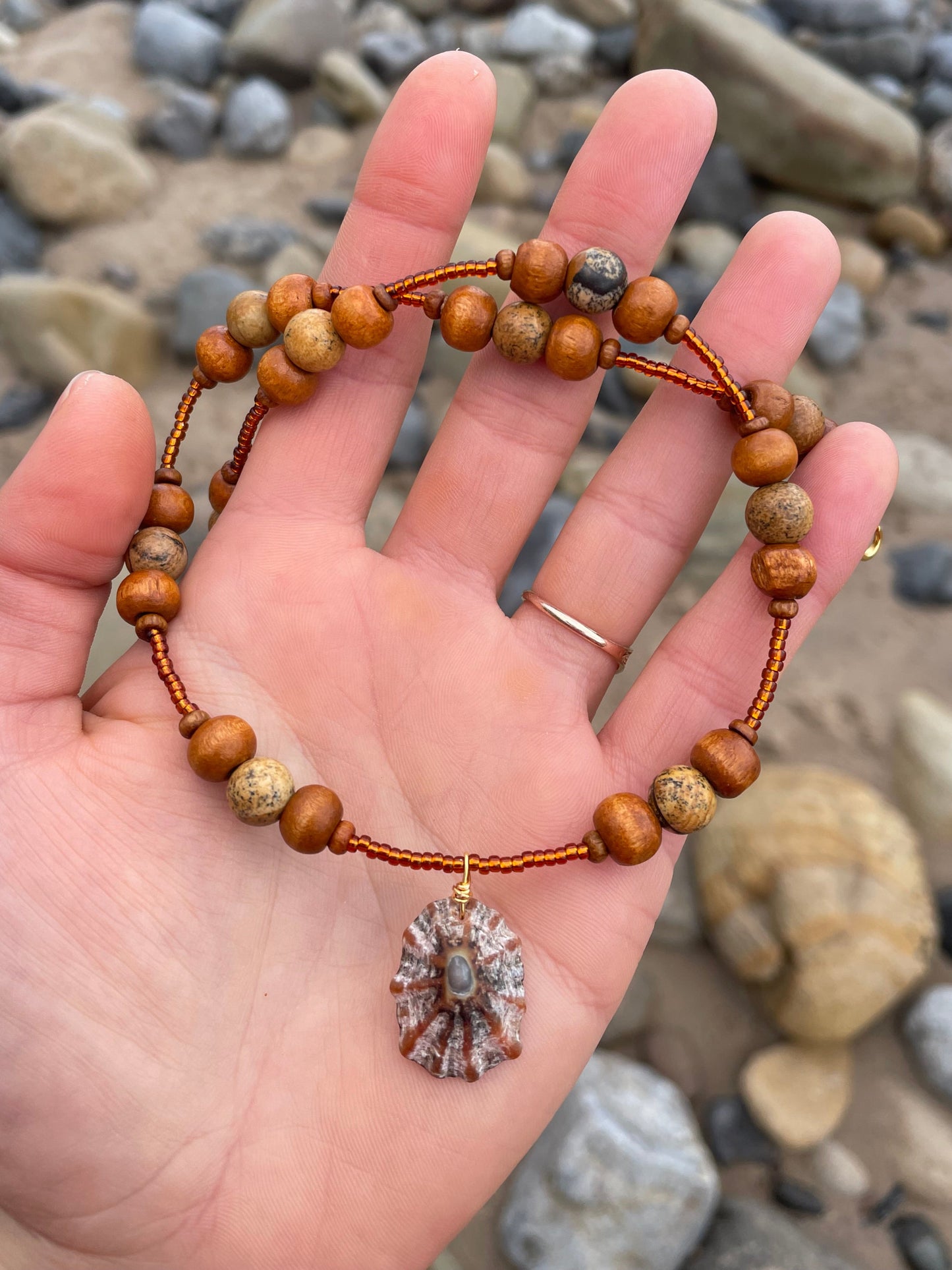 Namaste Limpet Necklace