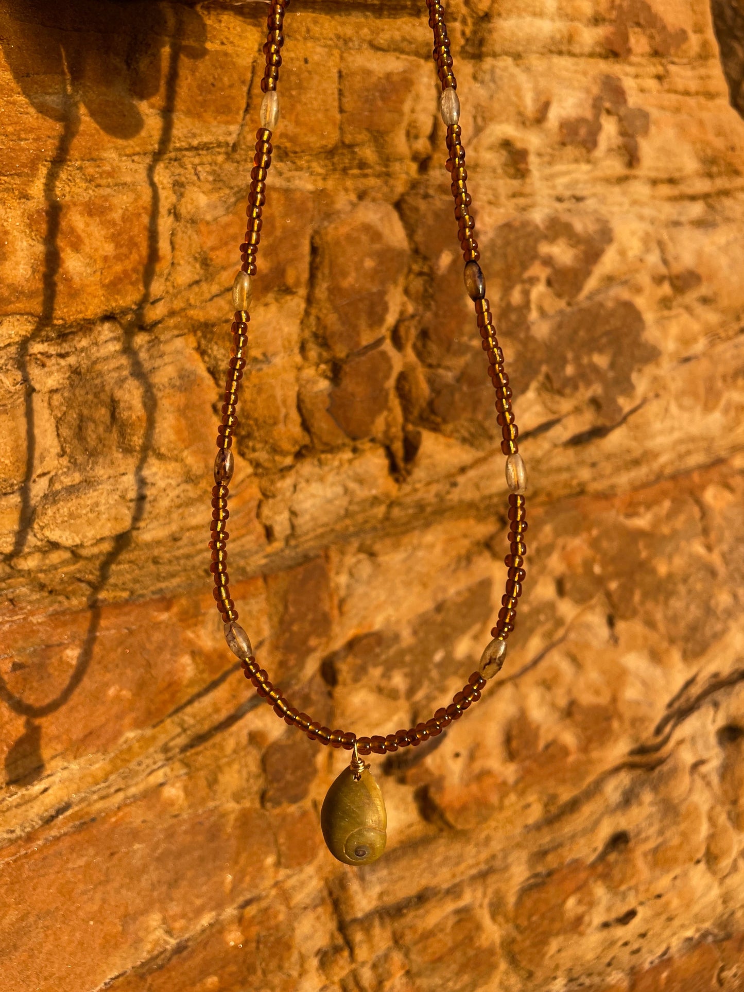 Ember Periwinkle Necklace